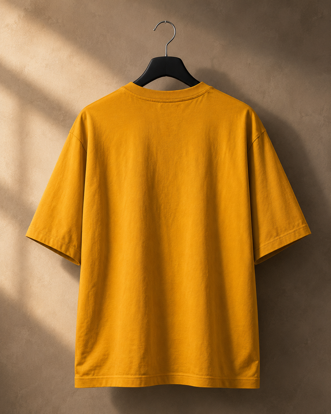 Unisex Golden Yellow Oversized Classic T-Shirt