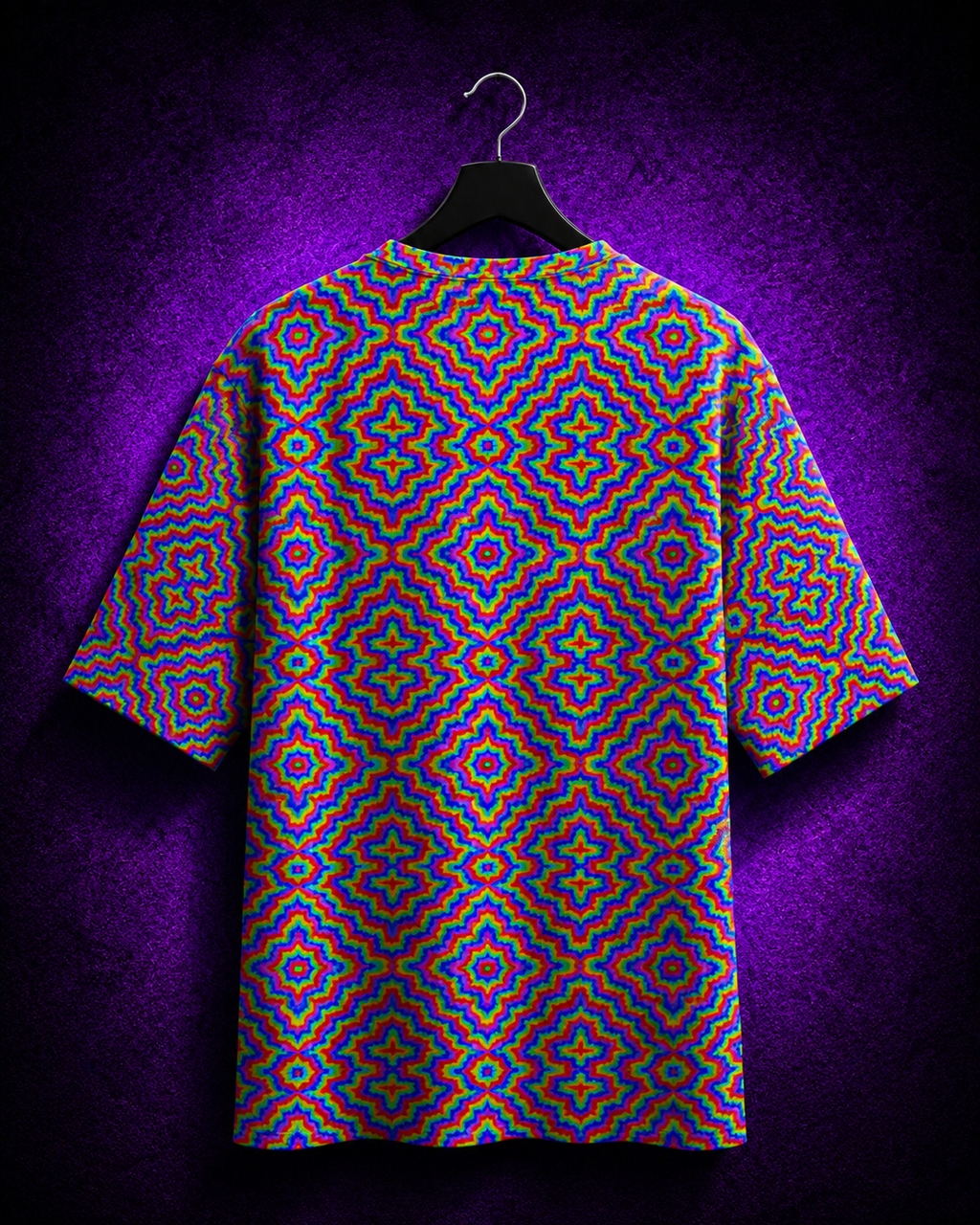 Unisex Psychedelic Trip Oversized T-shirt