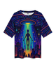 Unisex Alien Entry Oversized T-Shirt