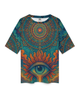 Unisex 3rd Eyed Mandala Oversized T-Shirt