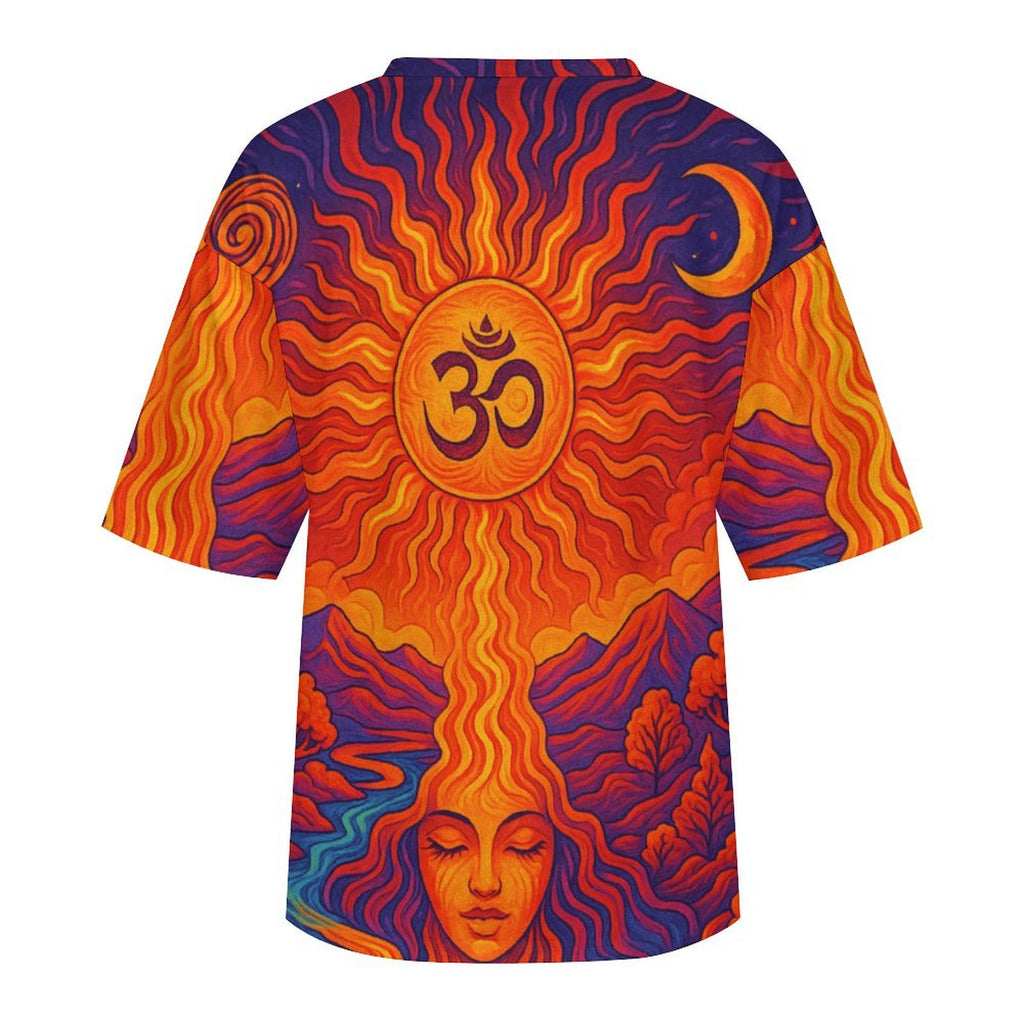 Unisex Sacred Sun Oversized T-shirt