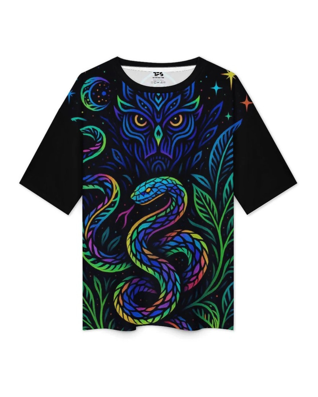 Unisex Nocturnal Oversized T-Shirt