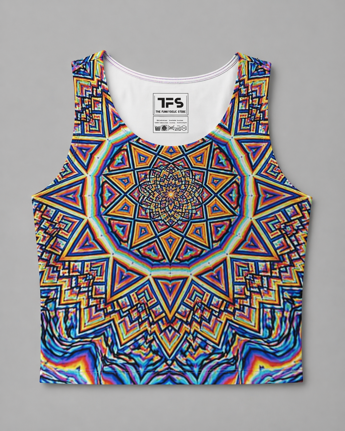 Women's Mandala Crop Tank