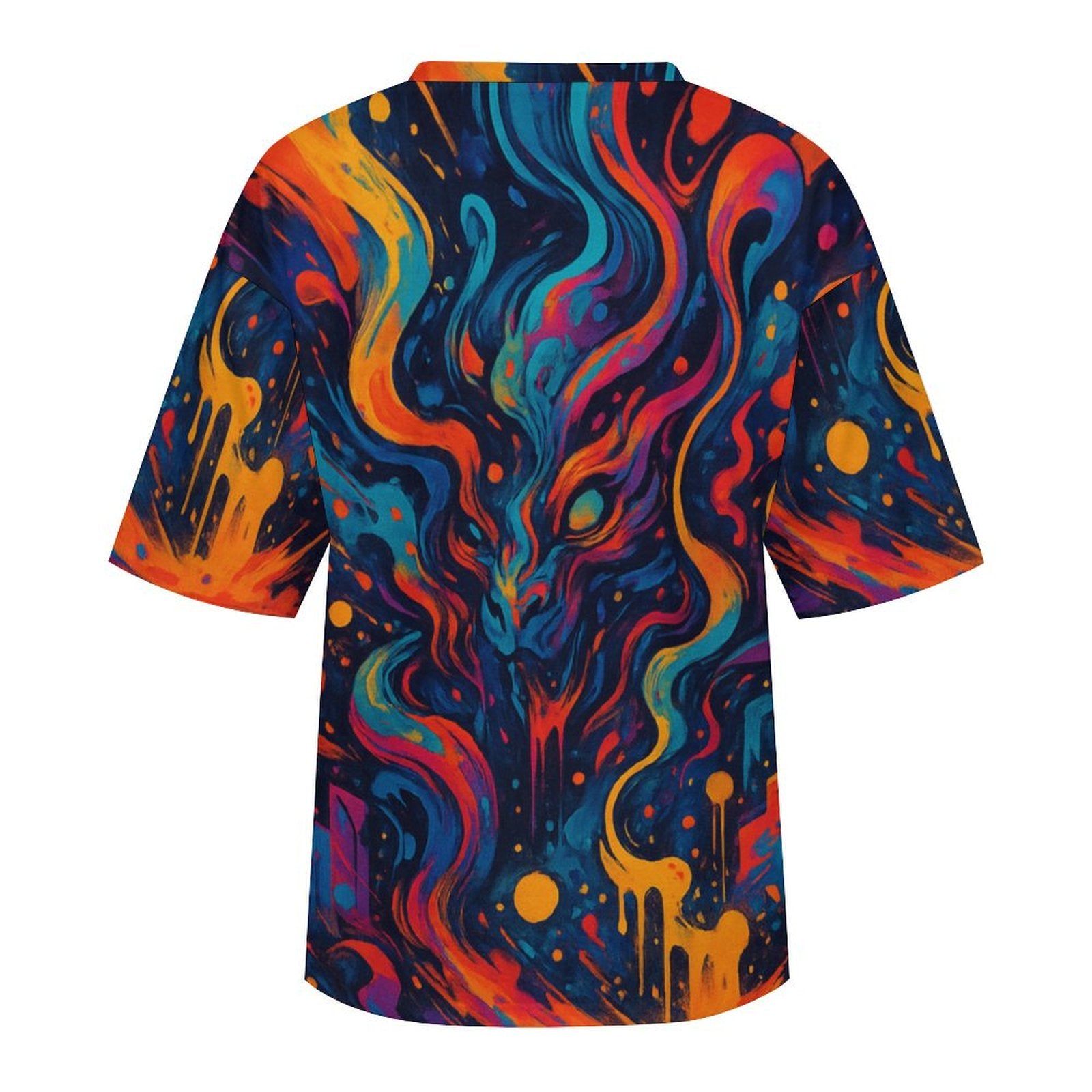 Unisex Mysterious Art Oversized T-Shirt