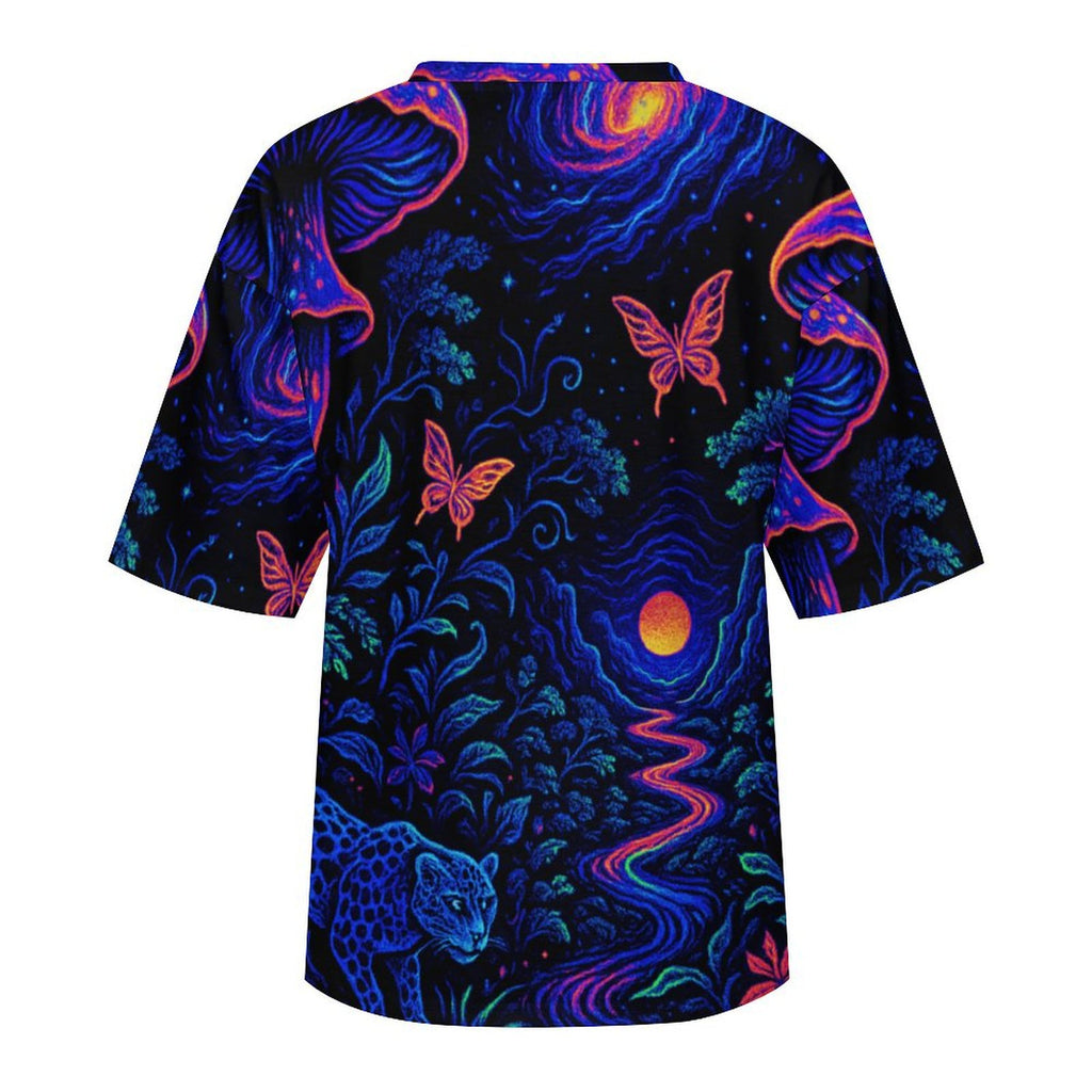 Unisex Magic Forest Oversized T-Shirt