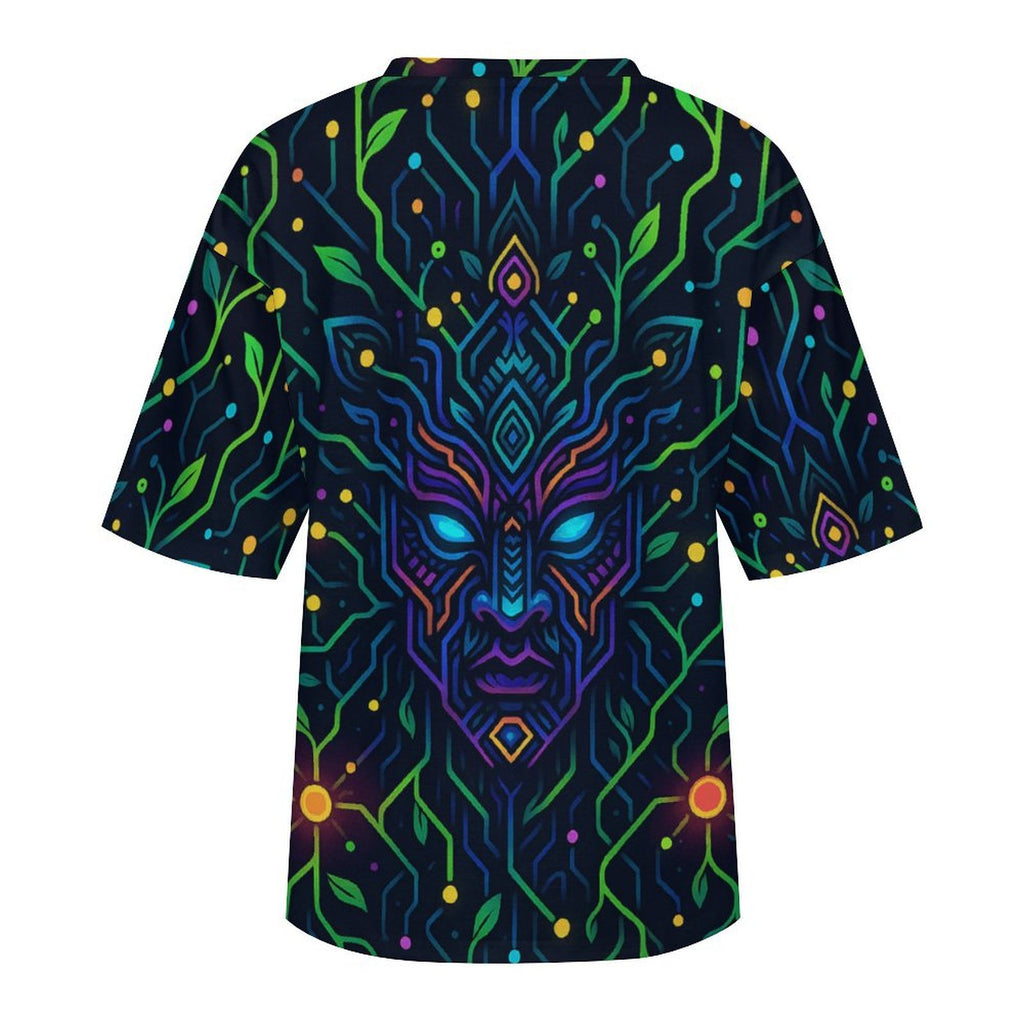 Unisex Forest Spirit Oversized T-Shirt