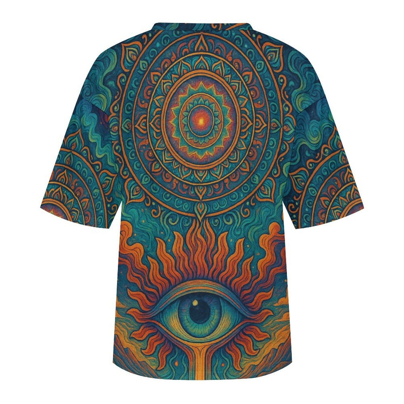 Unisex 3rd Eyed Mandala Oversized T-Shirt