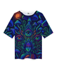 Unisex Mushroom Forest Oversized T-Shirt