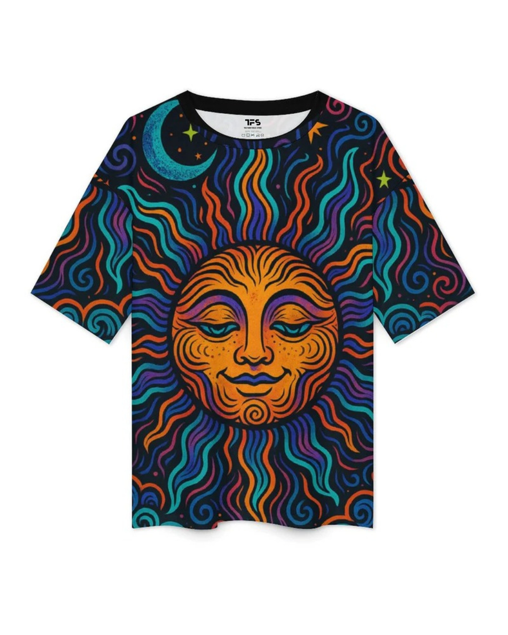Unisex Sunny Side Oversized T-Shirt