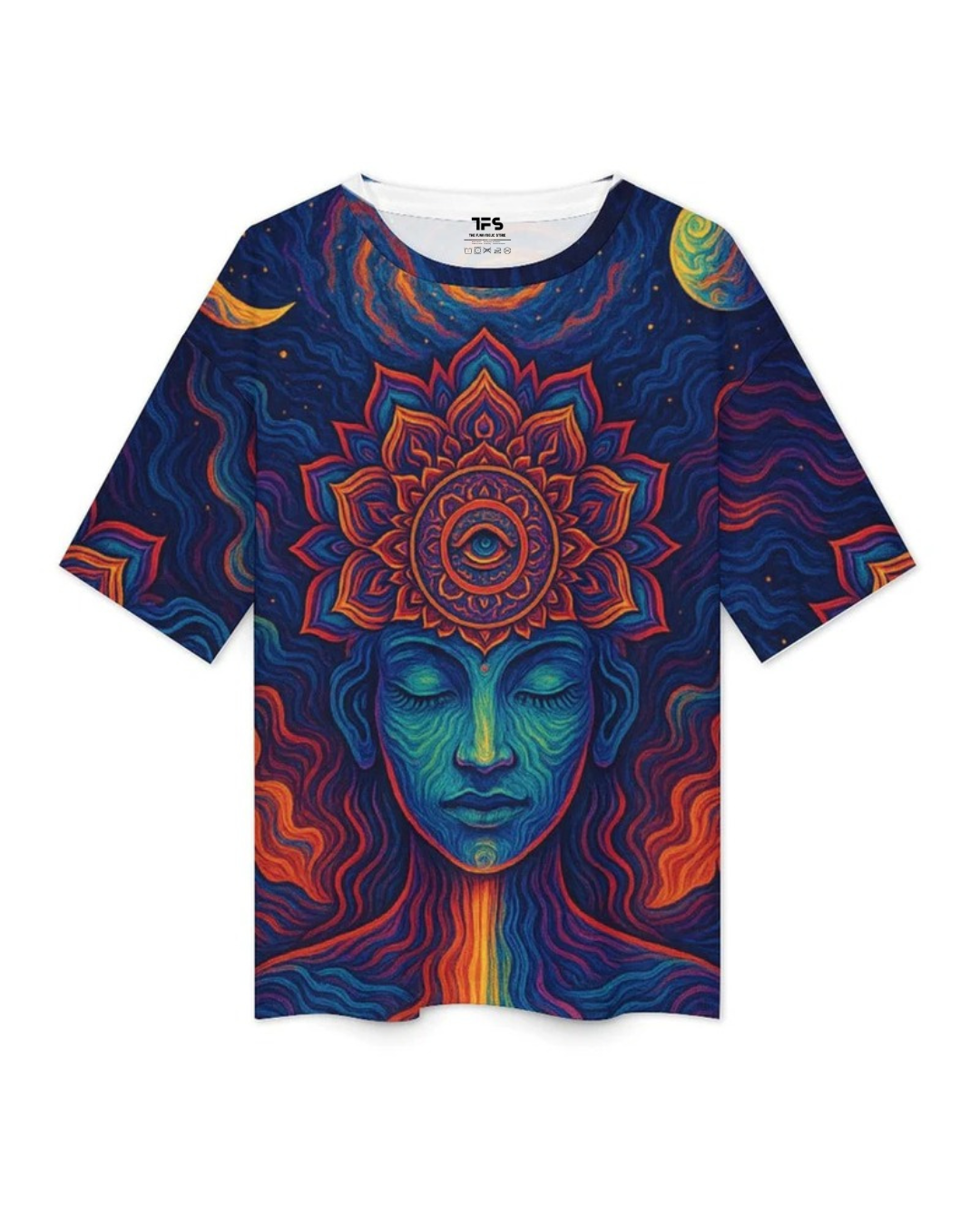 Unisex Cosmosis Oversized T-Shirt