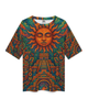 Unisex Sun Temple Oversized T-shirt