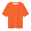 Unisex Florescent Orange Oversized T-shirt