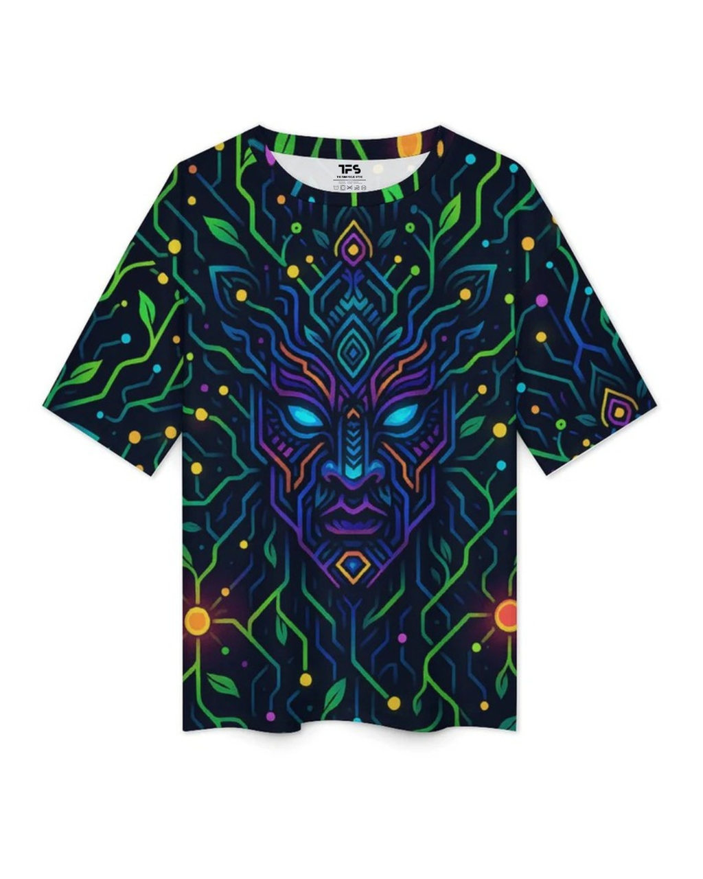 Unisex Forest Spirit Oversized T-Shirt