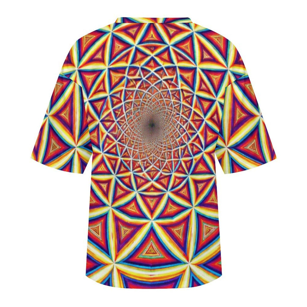 Unisex Mandala Oversized T-shirt
