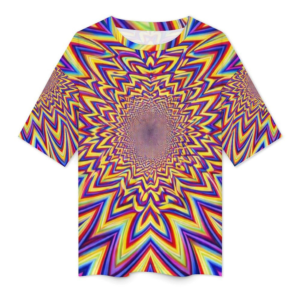 Unisex Kosmic Chakra Oversized T-shirt
