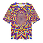 Unisex Kosmic Chakra Oversized T-shirt
