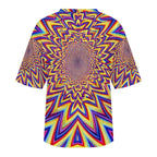 Unisex Kosmic Chakra Oversized T-shirt