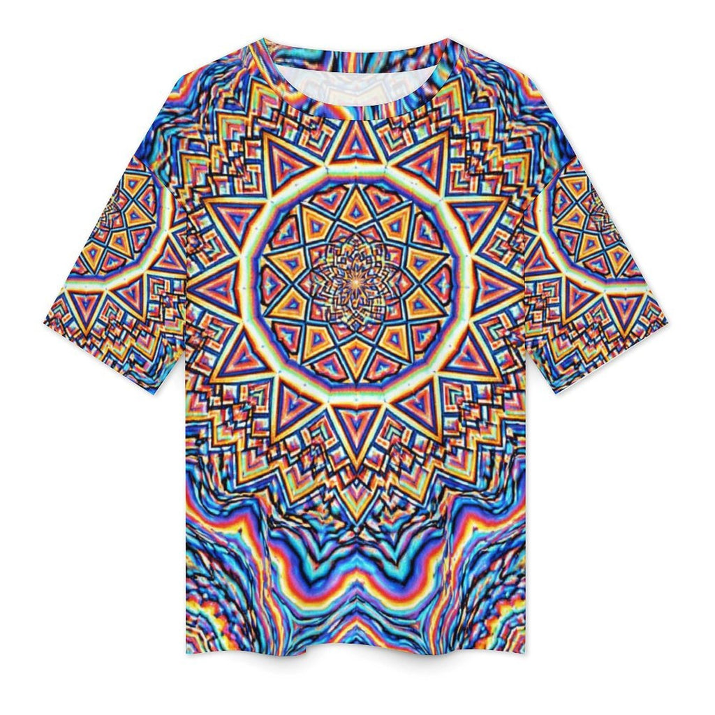Unisex Mandala Oversized T-shirt