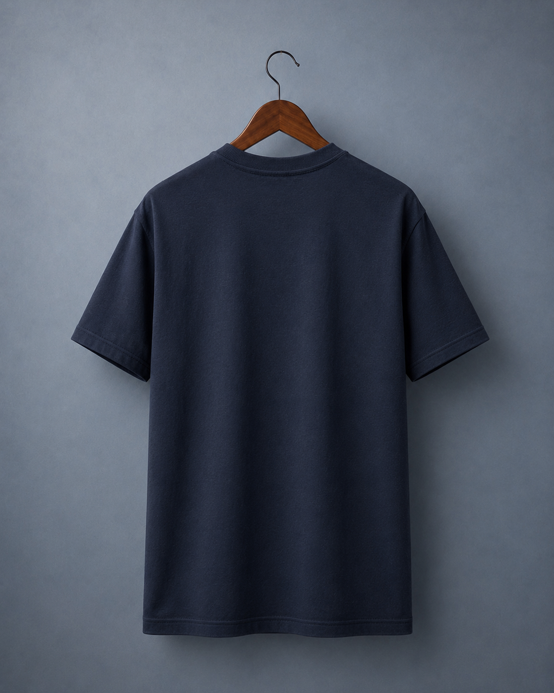 Unisex Classic Navy Melange T-Shirt