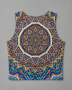 Women's Mandala Crop Tank