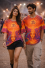 Unisex Sacred Sun Oversized T-shirt