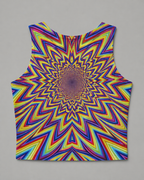 Women's Kosmic Chakra Crop Tank