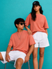 Unisex White Shorts
