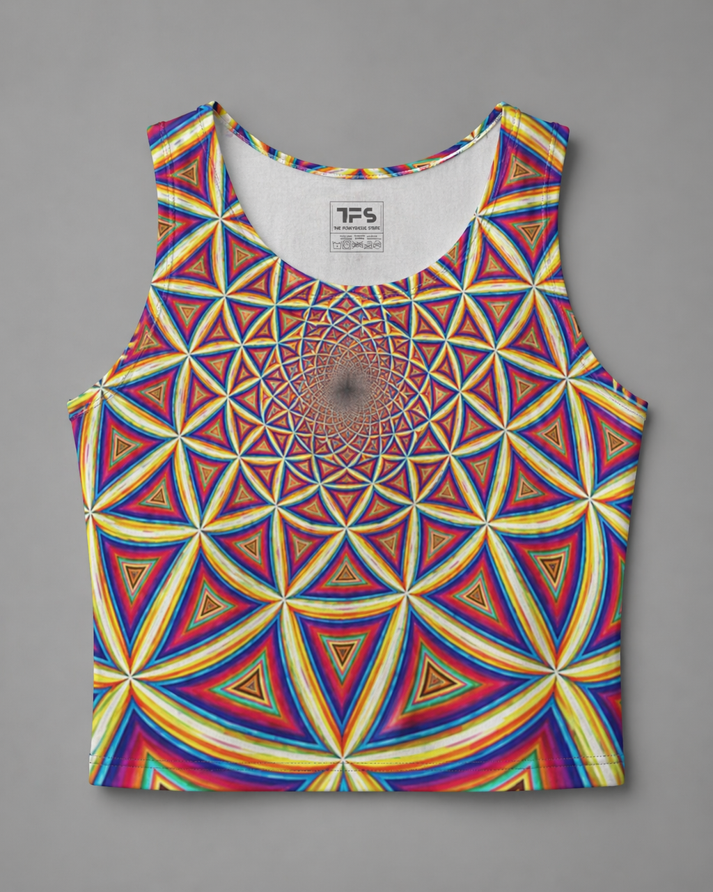 Women's Chakra Crop Tank