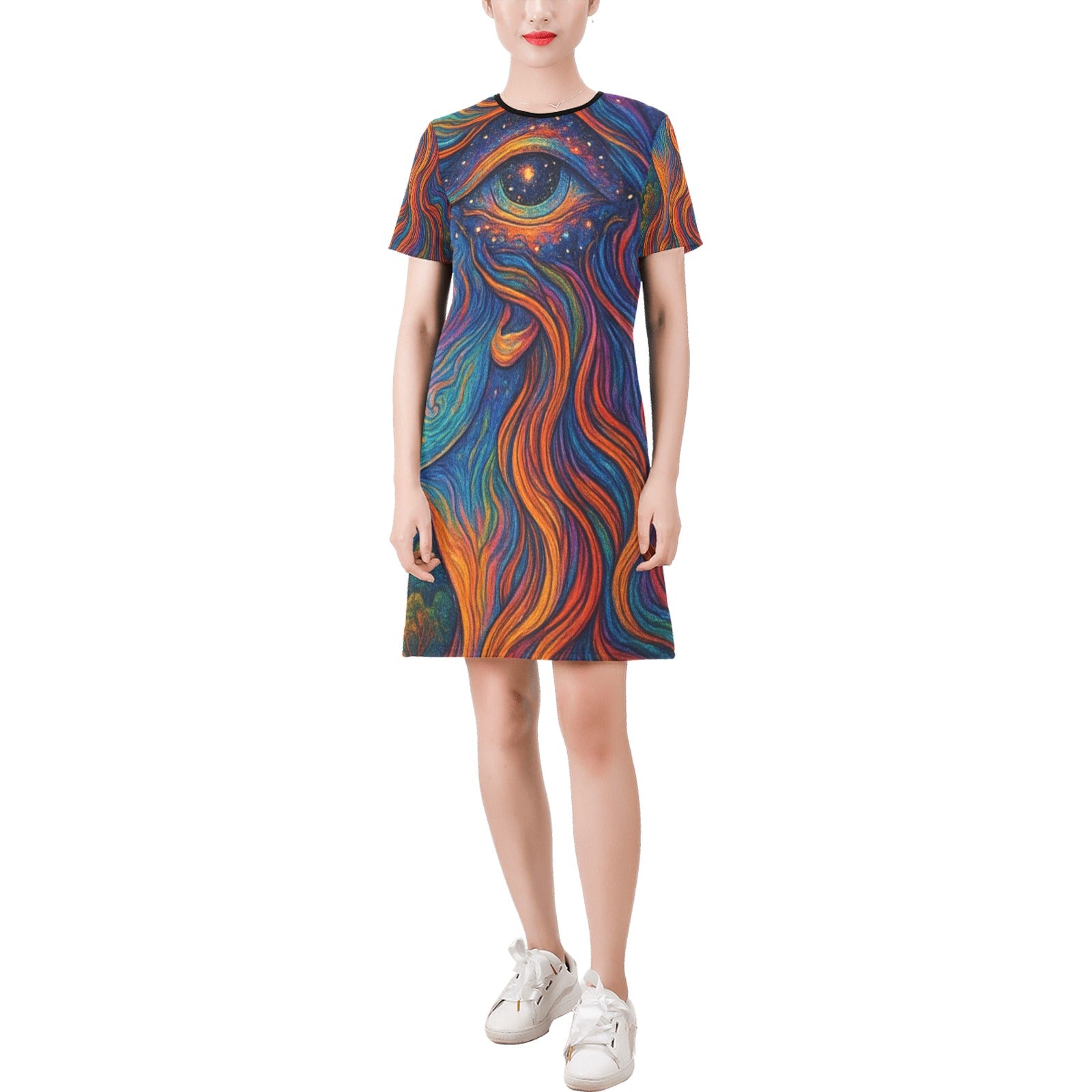 Women's Art Eye A line Dress