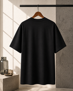 Unisex Black Oversized T-Shirt
