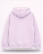 Unisex Light Baby Pink Solid Oversized Hoodie