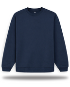 Unisex Navi Blue Oversized Sweatshirt