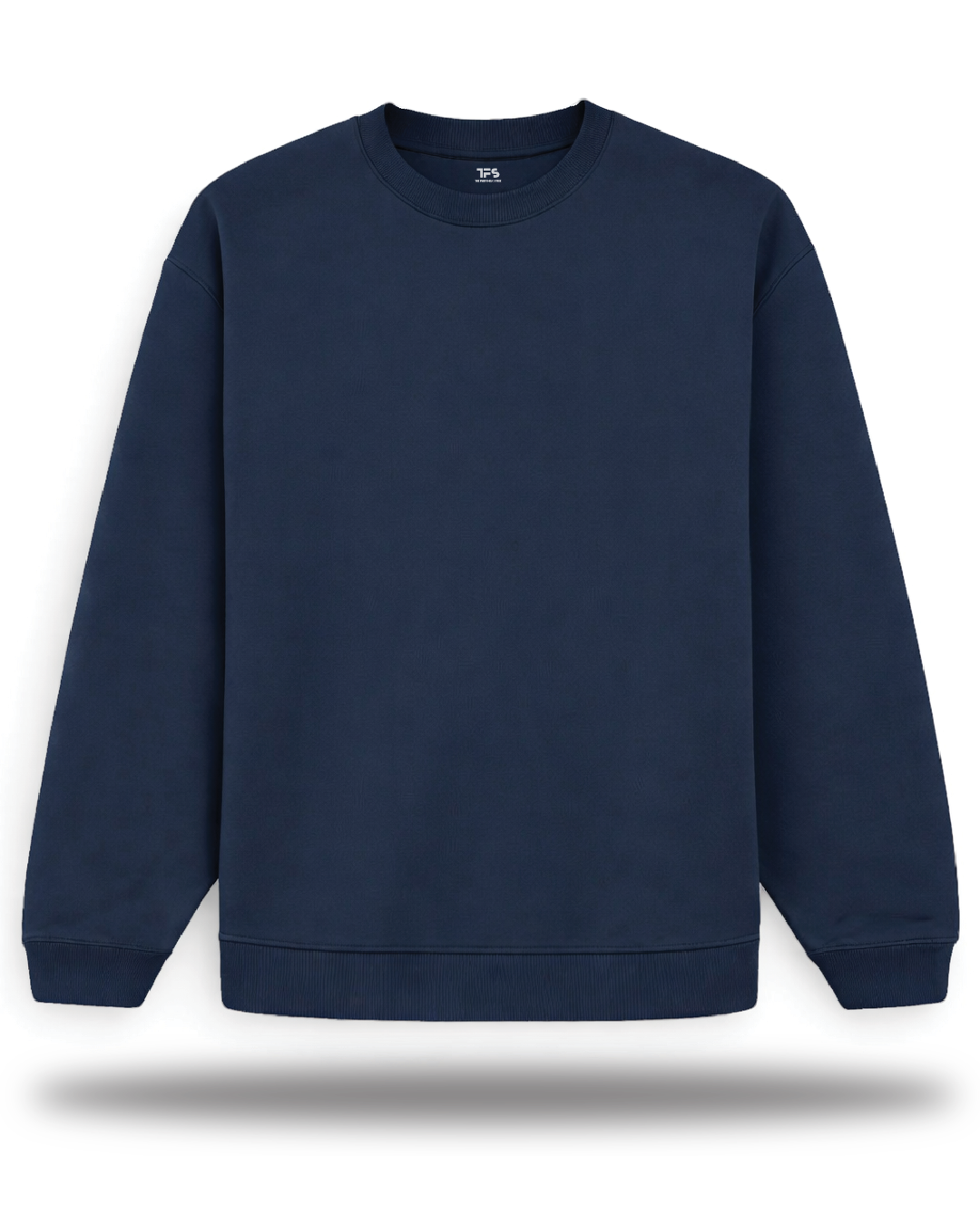 Unisex Navi Blue Oversized Sweatshirt