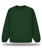 Unisex Bottle Green Oversized Sweatshirt