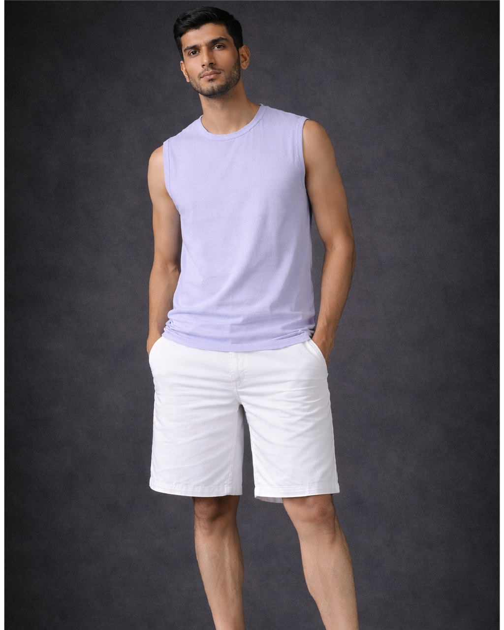 Men's Lavender Tank Top