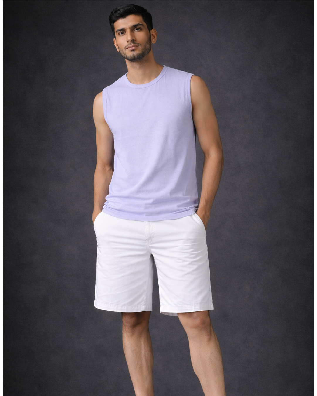 Men's Lavender Tank Top