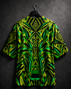 Unisex Tribal Neon Oversized T-shirt