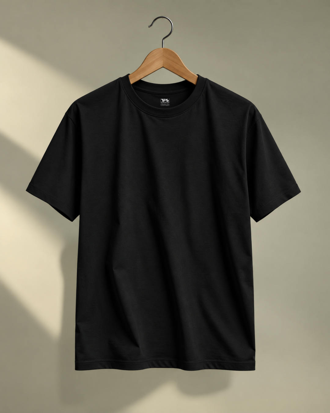 Men's Black Classic Crew T-Shirt