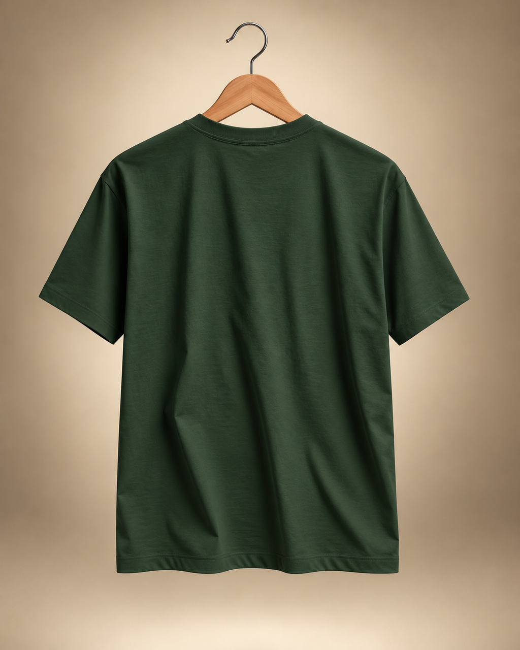 Men's Bottle Green Classic Crew T-Shirt