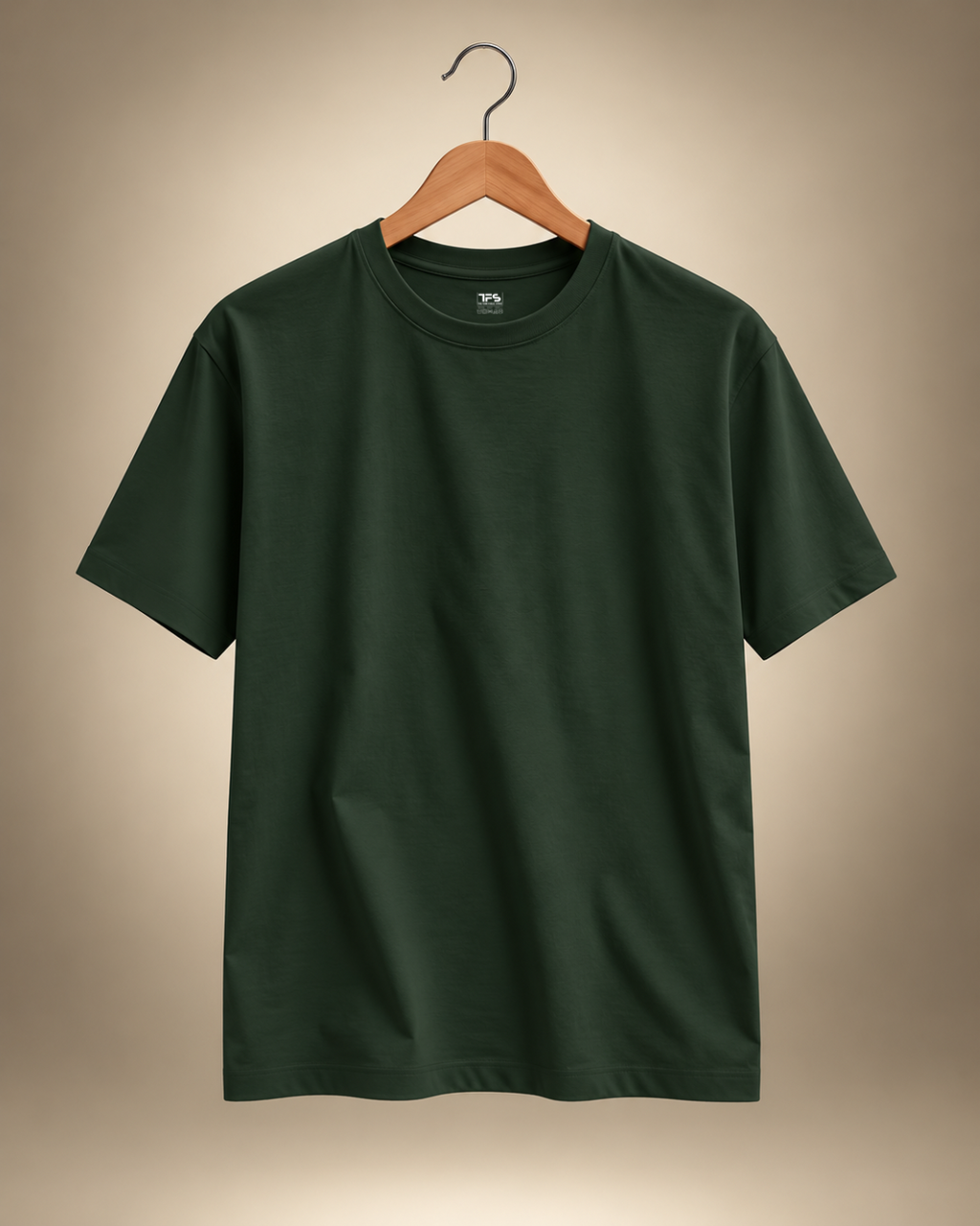 Men's Bottle Green Classic Crew T-Shirt