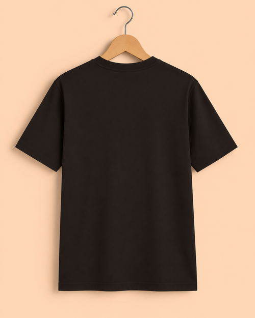 Men's Coffee Brown Classic Crew T-Shirt