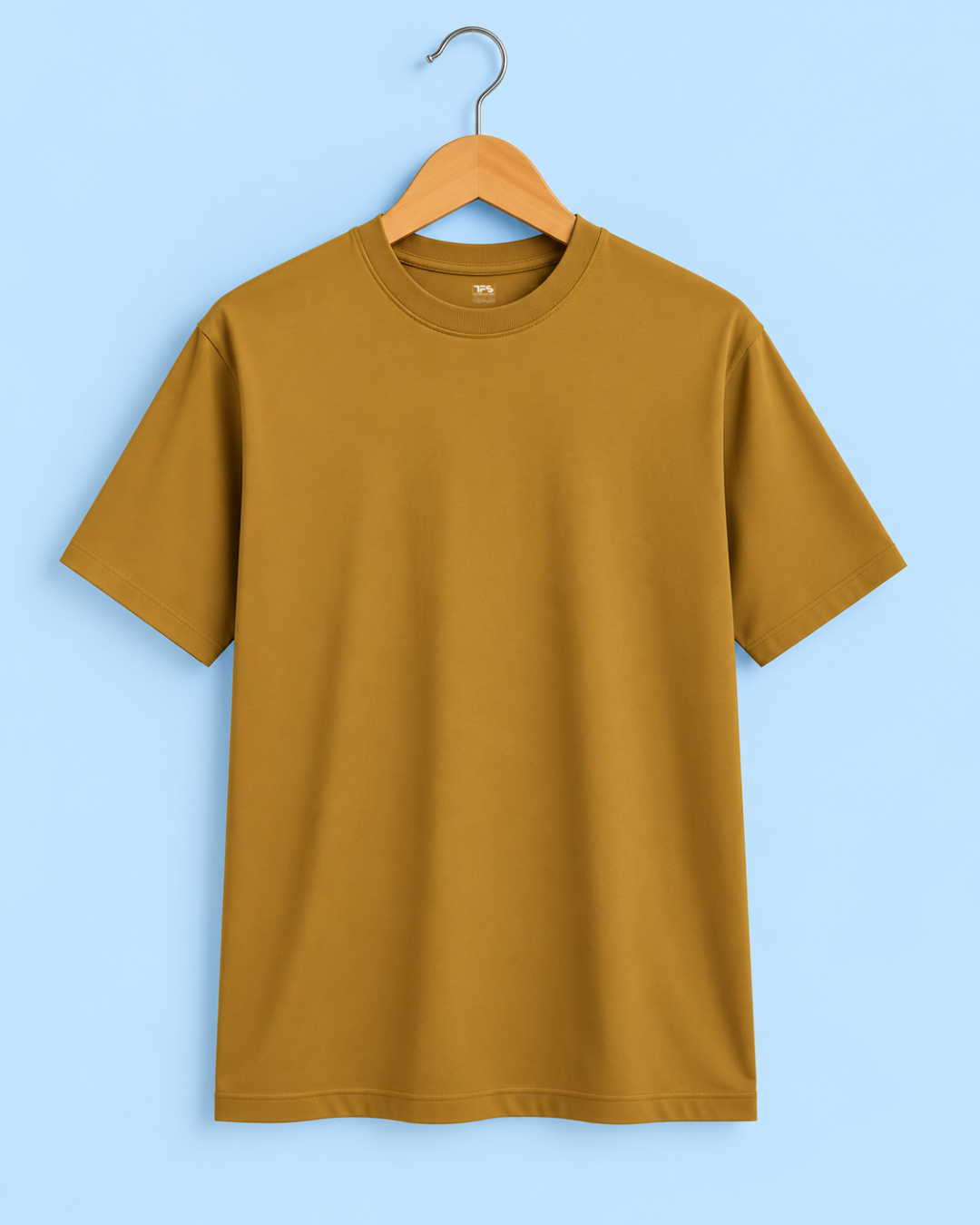 Men's Mustard Yellow Classic Crew T-Shirt