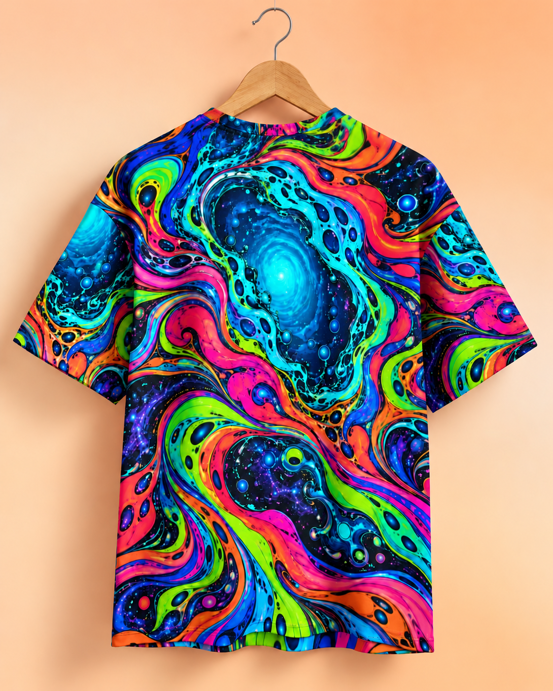 Unisex Flow Portal Oversized T-shirt