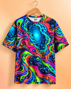 Unisex Flow Portal Oversized T-shirt