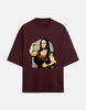 Unisex Empowered Monalisa Terry Oversized T-Shirt
