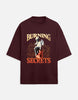 Unisex Burning Secrets Terry Oversized T-Shirt