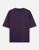 Unisex Purple Oversized Classic T-Shirt