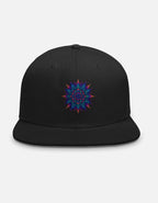 Unisex Mystic Mandala Oversized T-shirt & Classic Snapback Cap Combo Set