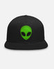 Unisex Alien Embroidery Classic Snapback Cap