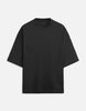 Unisex Black Terry Oversized T-Shirt
